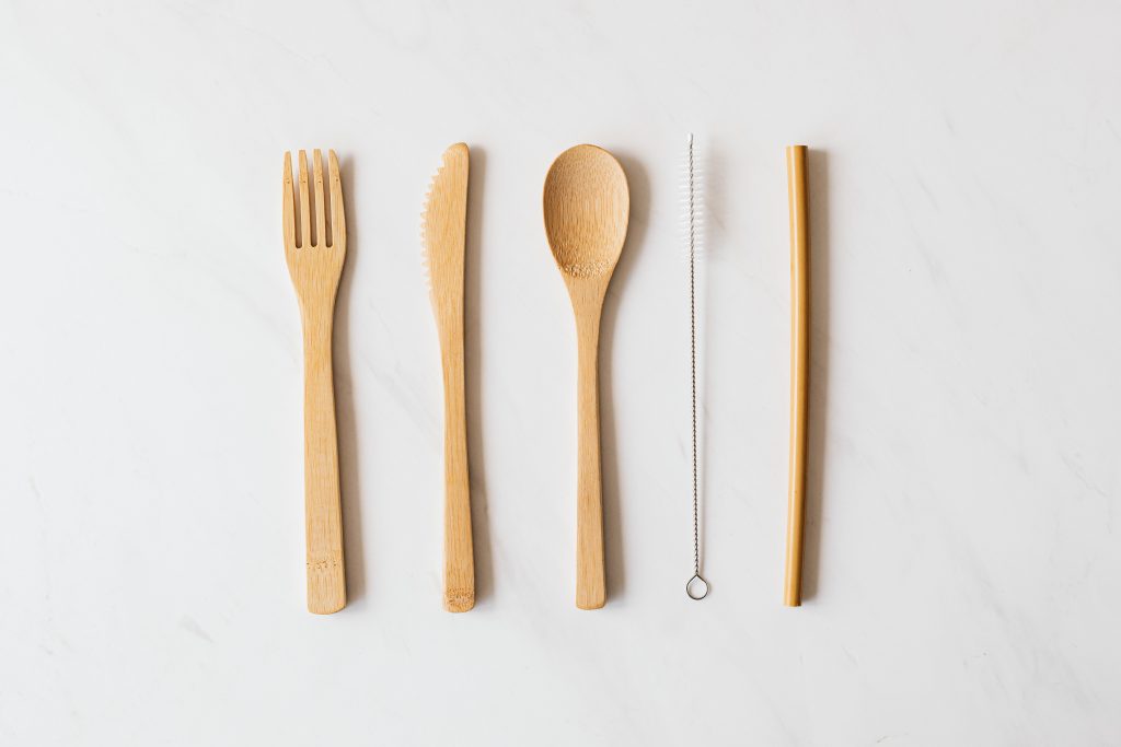 cutlery including fork spoon and knife