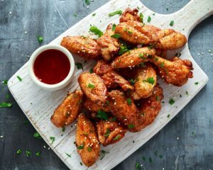 Maple-glazed hot wings summer bbq recipes 