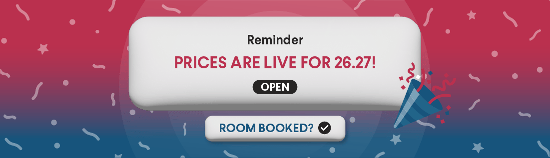 New Pricing and Group Booking - 26/27 - UKSH